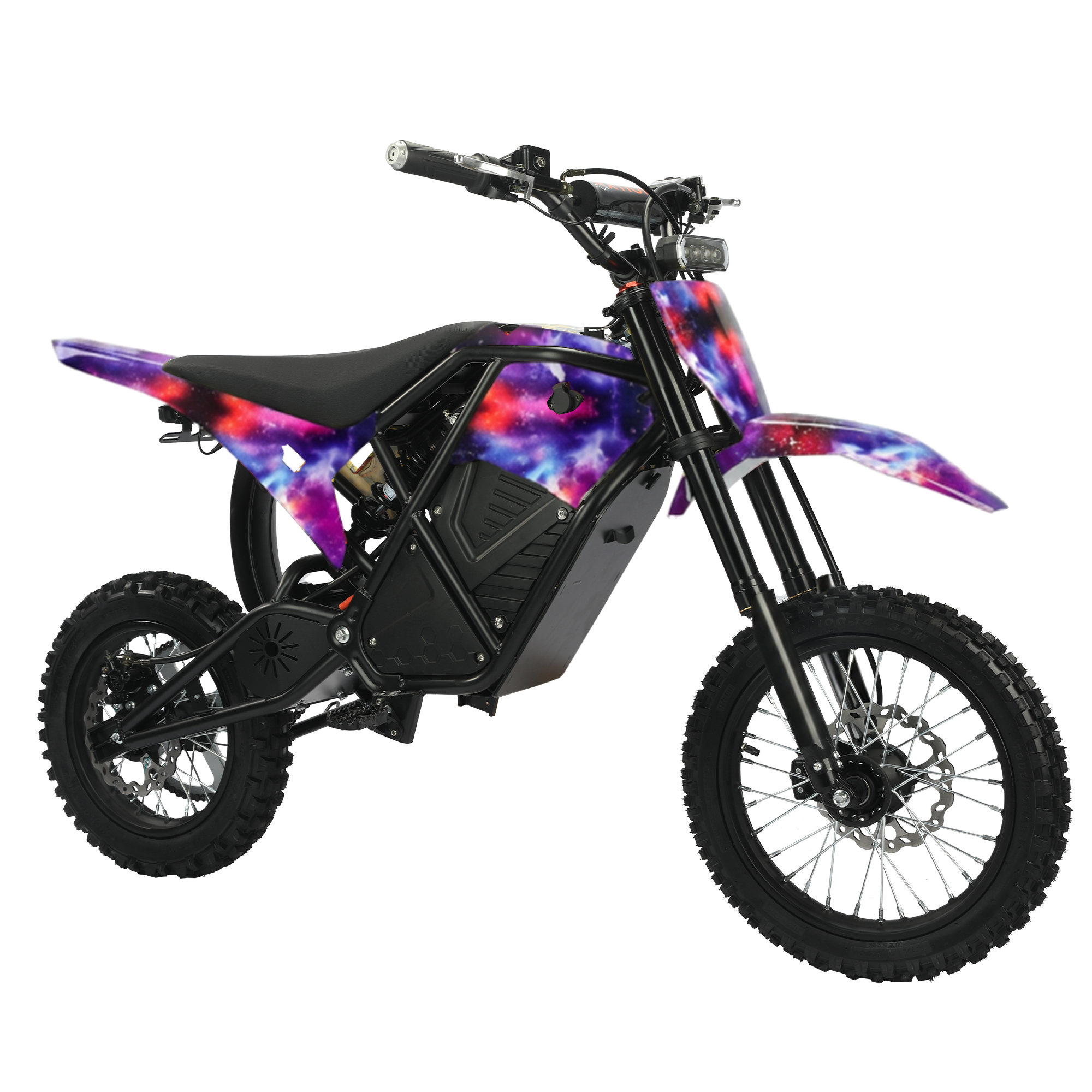 IJOYMOTO Seeker 01 Custom Edition – Pink Blue Nebula Electric Dirt Bike
