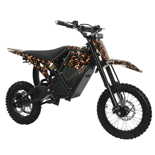 IJOYMOTO Seeker 01 Custom Edition – Tortoiseshell Texture Electric Dirt Bike